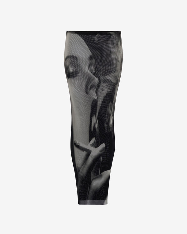 Jean Paul Gaultier - Women's Mesh Long Skirt - (Black)