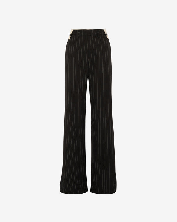 Jean Paul Gaultier - Women's Exposed Waistband Trousers - (Black)