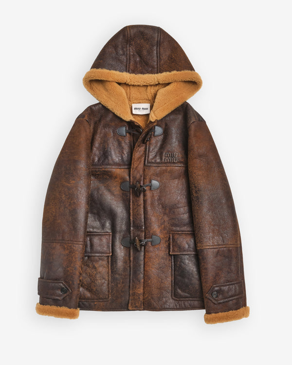 Miu Miu - Women's Fur Jacket - (Brown)