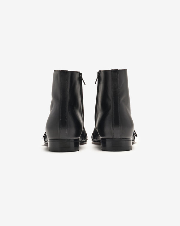 Valentino - Men's Mockers Calfskin Ankle Boots - (Black)