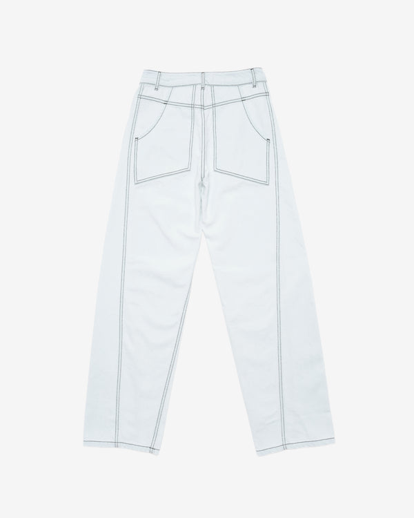 Eckhaus Latta - Women's Bend Jean - (Chalk)