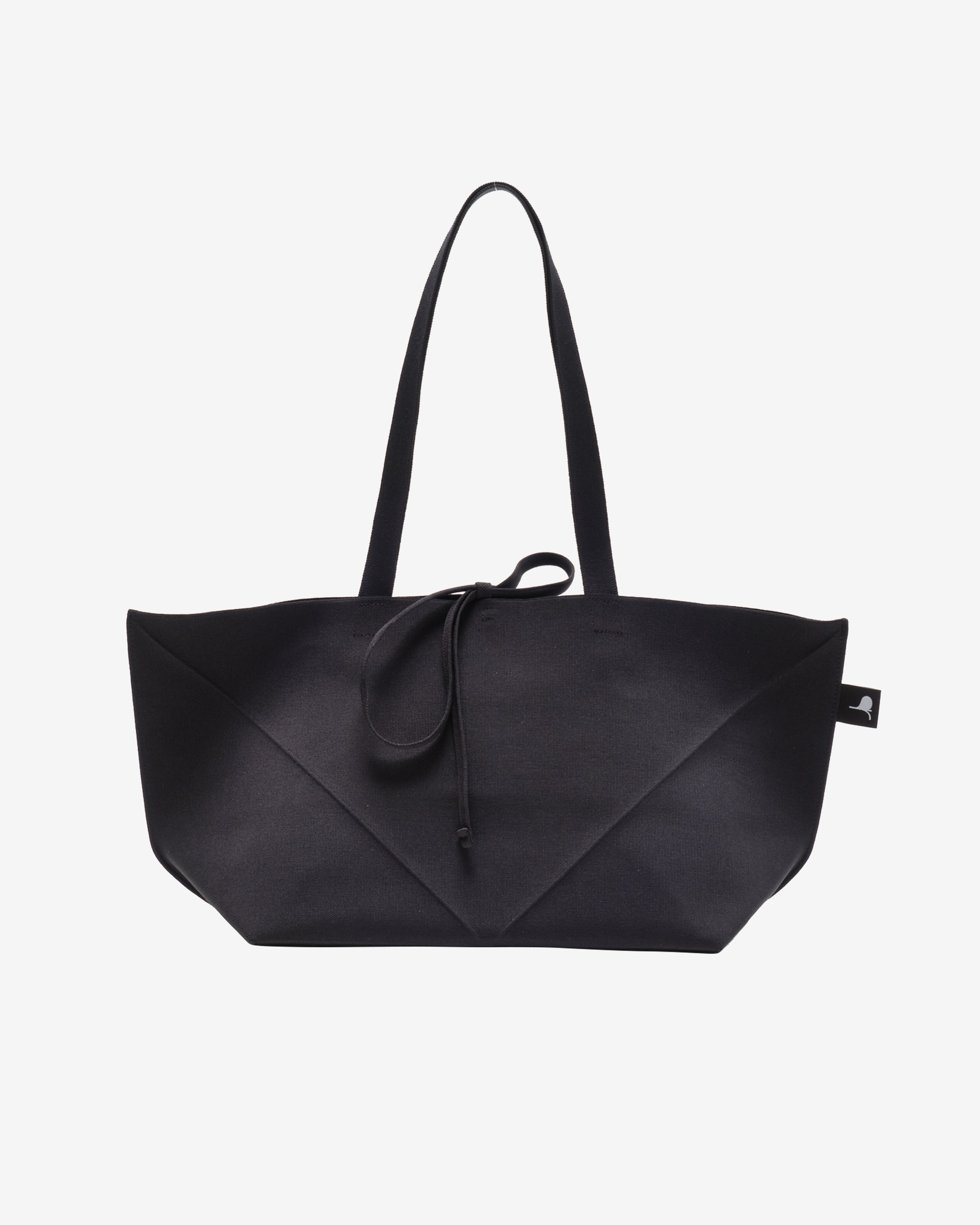 softromaine: Women's Origami Knit Big Tote (Black) | DSMNY E-SHOP