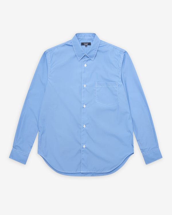CDG Homme - Men's Classic Shirt - (Sax Blue)