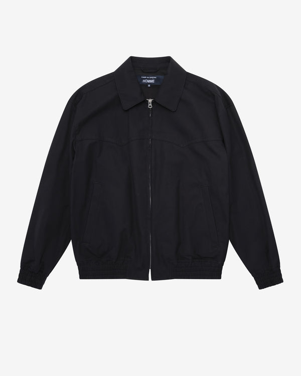 CDG Homme - Men's Harrington Jacket - (Black)