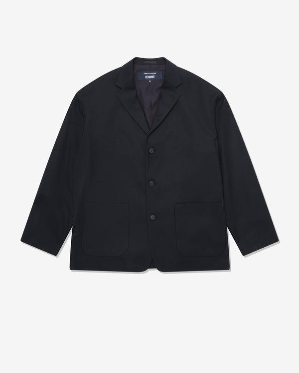CDG Homme - Men's Relaxed Fit Blazer - (Navy)