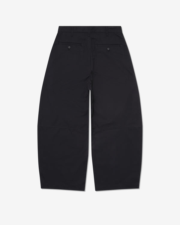 CDG Homme - Men's Pleated Barrel Leg Trousers - (Black)