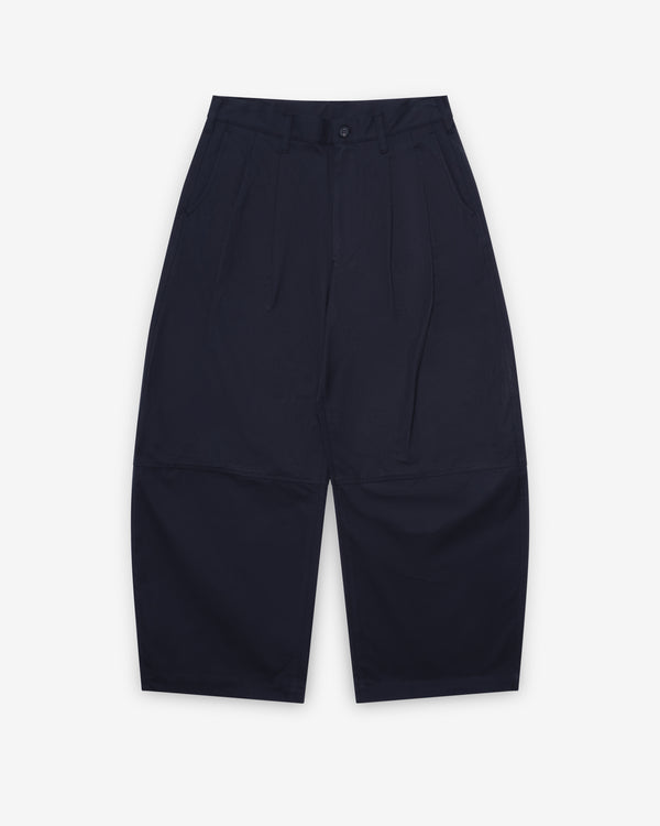 CDG Homme - Men's Pleated Barrel Leg Trousers - (Black)