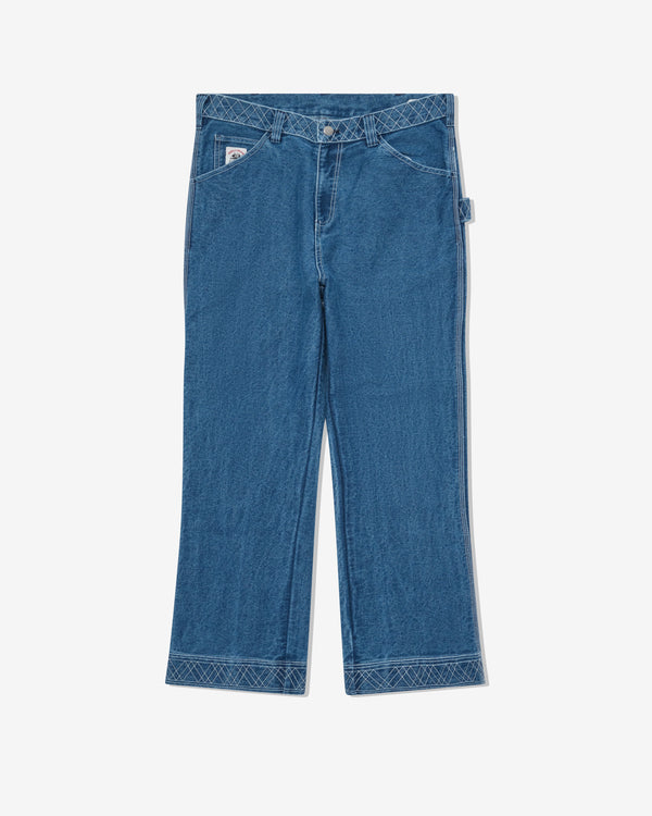 Bode - Men's Embroidered Denim Trousers - (Indigo)