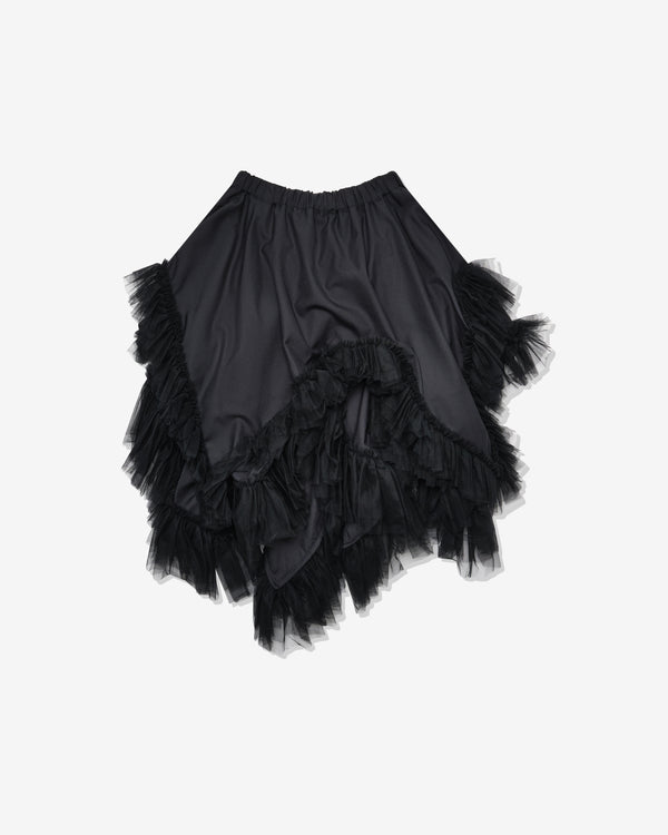 Noir Kei Ninomiya - Women's Ruffled Skirt - (Black)