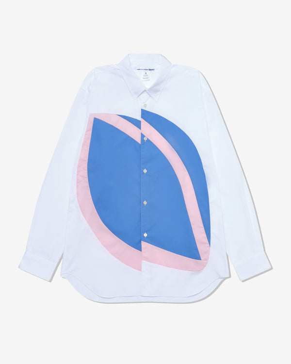 CDG Shirt - Men's Graphic Shirt - (White/Mix)