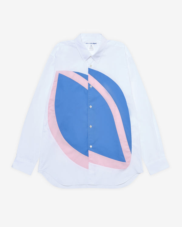CDG Shirt - Men's Graphic Shirt - (White/Mix)