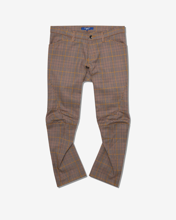 Junya Watanabe Man - Men's Check Pants - (Brown/Black/Yellow)