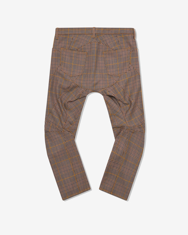 Junya Watanabe Man - Men's Check Pants - (Brown/Black/Yellow)