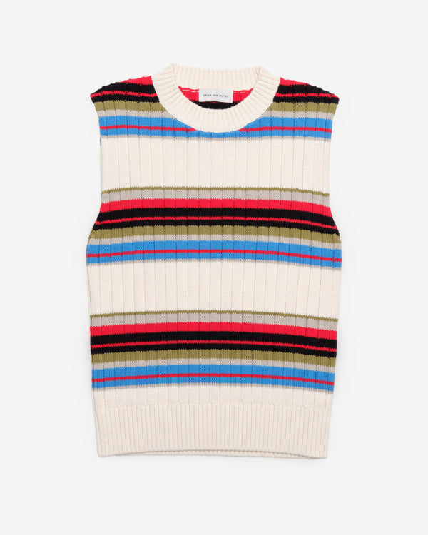 Dries Van Noten - Men's Mosaic Top - (White)