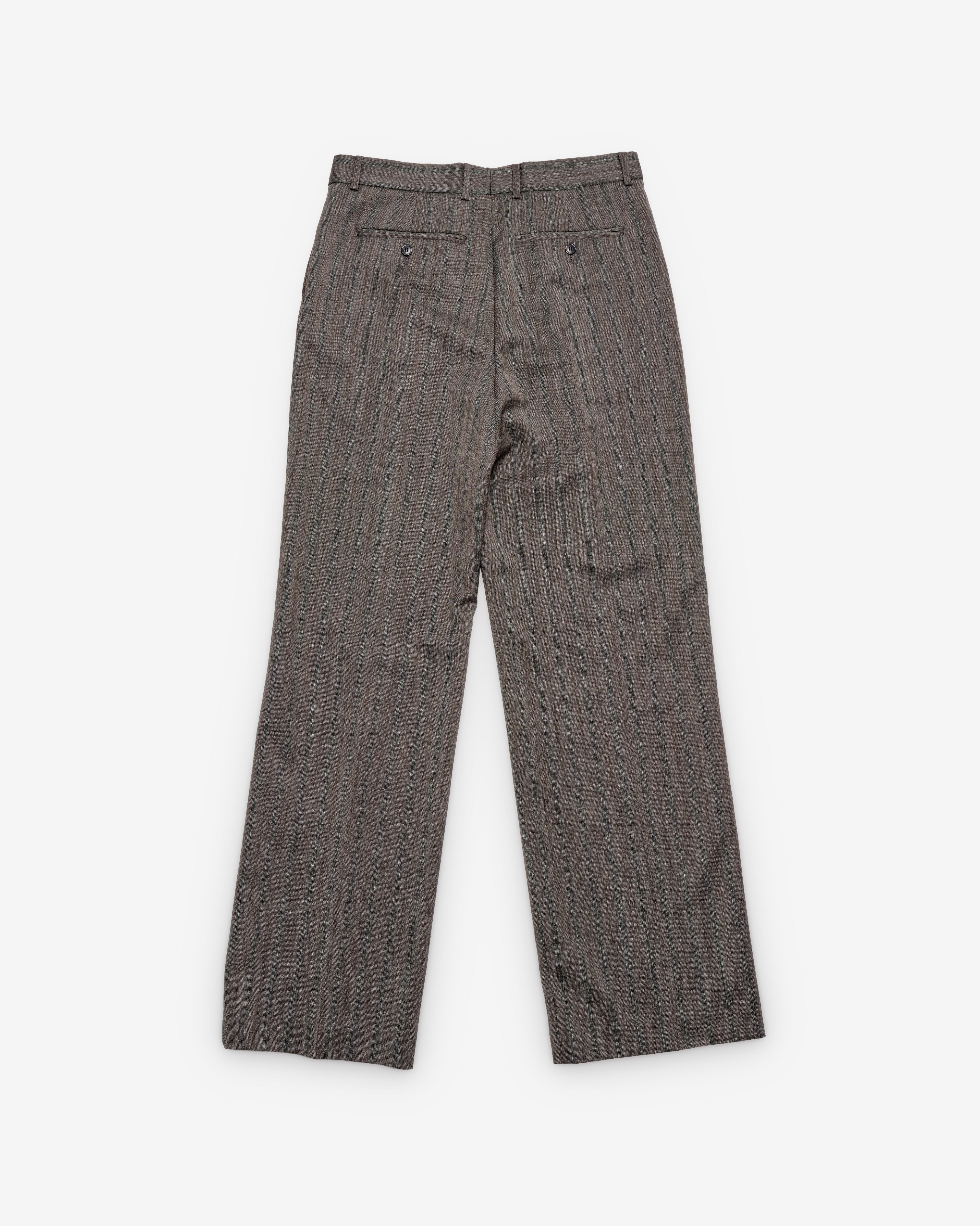 Dries Van Noten: Men's Penrud Pants (Grey Melange) | DSMNY E-SHOP