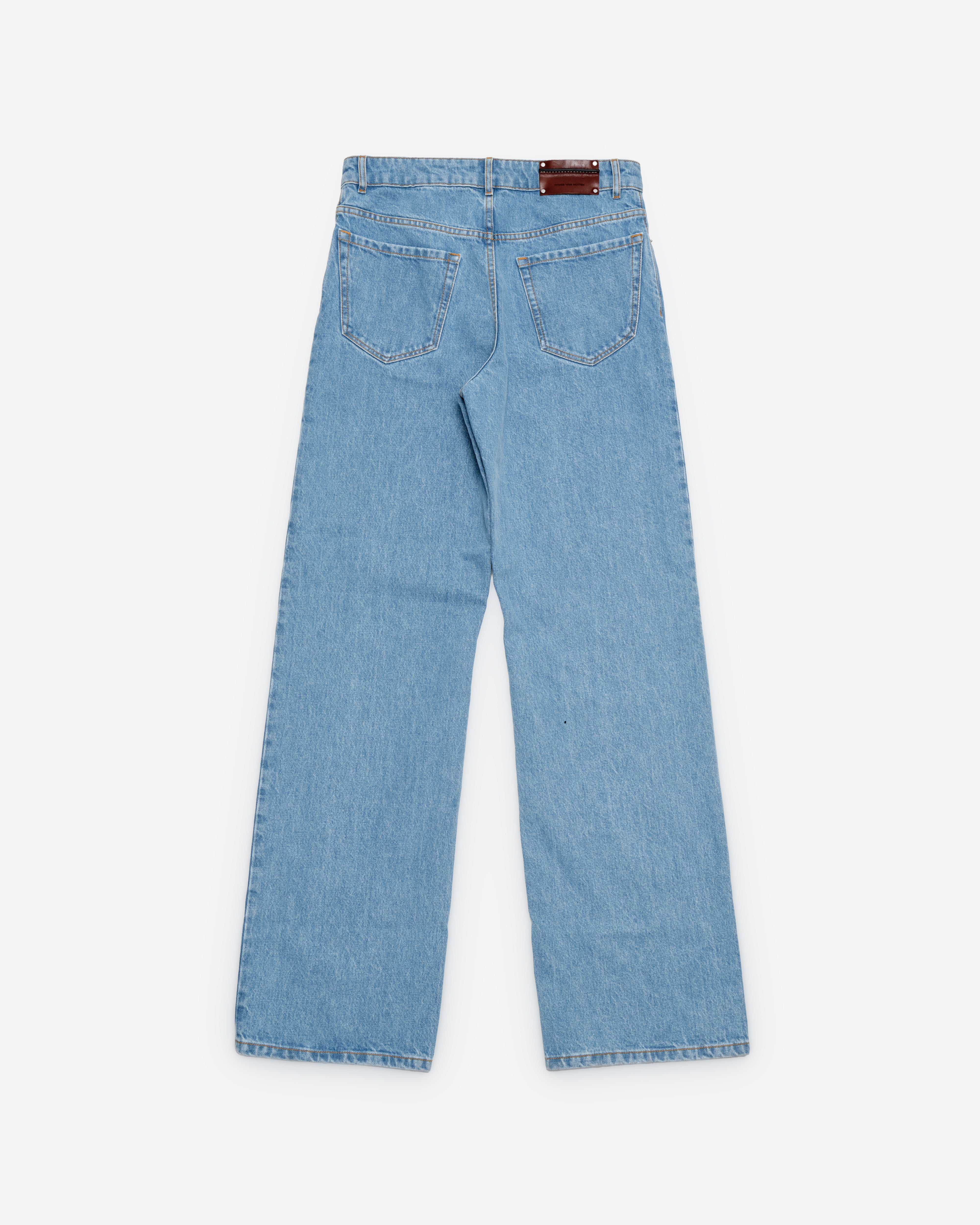 Dries Van Noten: Men's Peyter Den Pants (Light Blue) | DSMNY E-SHOP