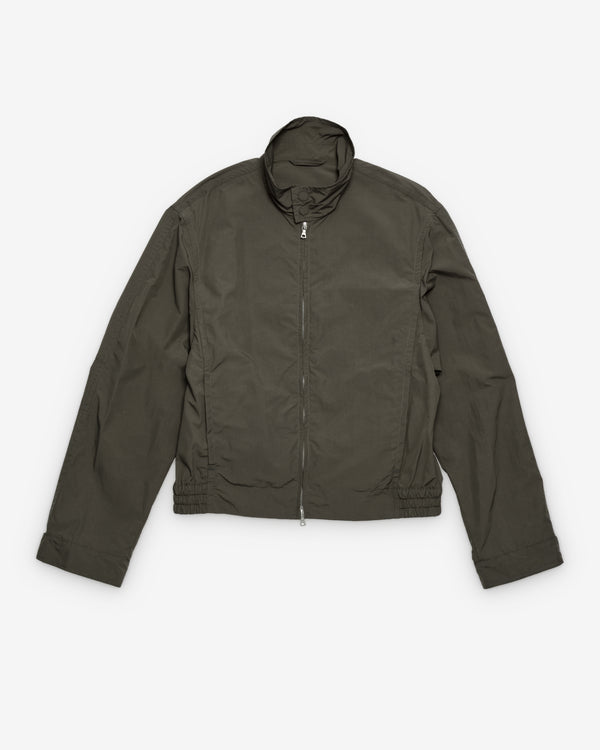 Dries Van Noten - Men's Stand Collar Jacket - (Khaki)