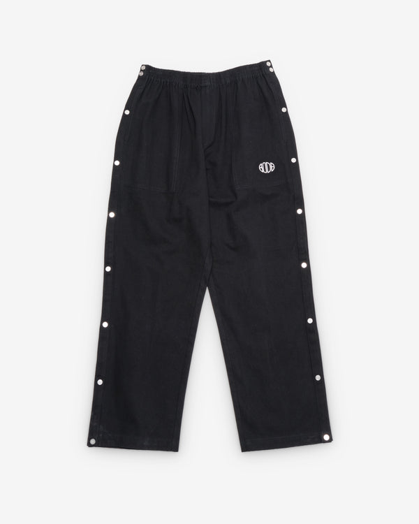 Bode - Men's Twill Tear-Away Track Pants - (Black)