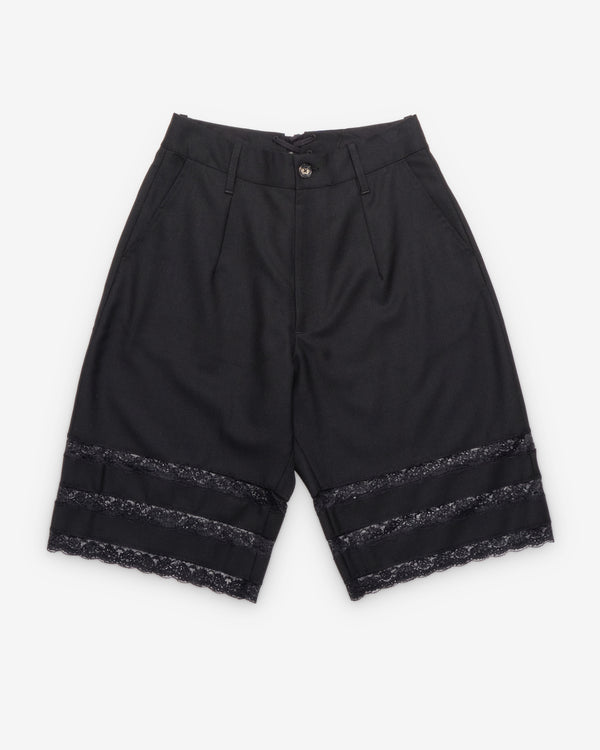 Vaquera - Women's Lace Trade Shorts - (Black)