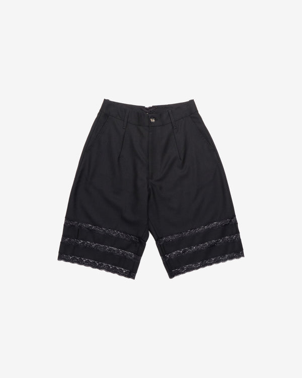 Vaquera - Women's Lace Trade Shorts - (Black)