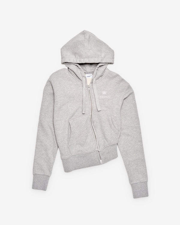 Vaquera - Women's Twisted Hoodie - (Grey)