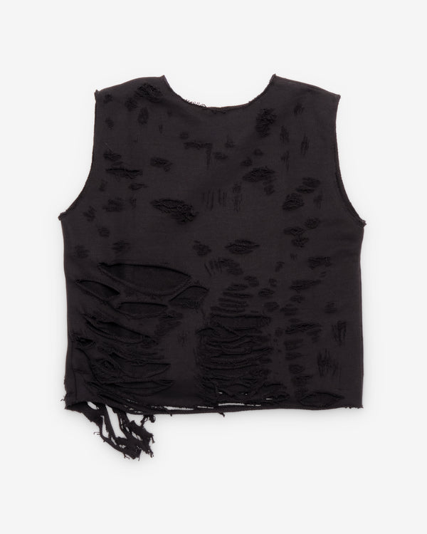 Liberal Youth Ministry - Men's Dead Destroyed Vest - (Black)