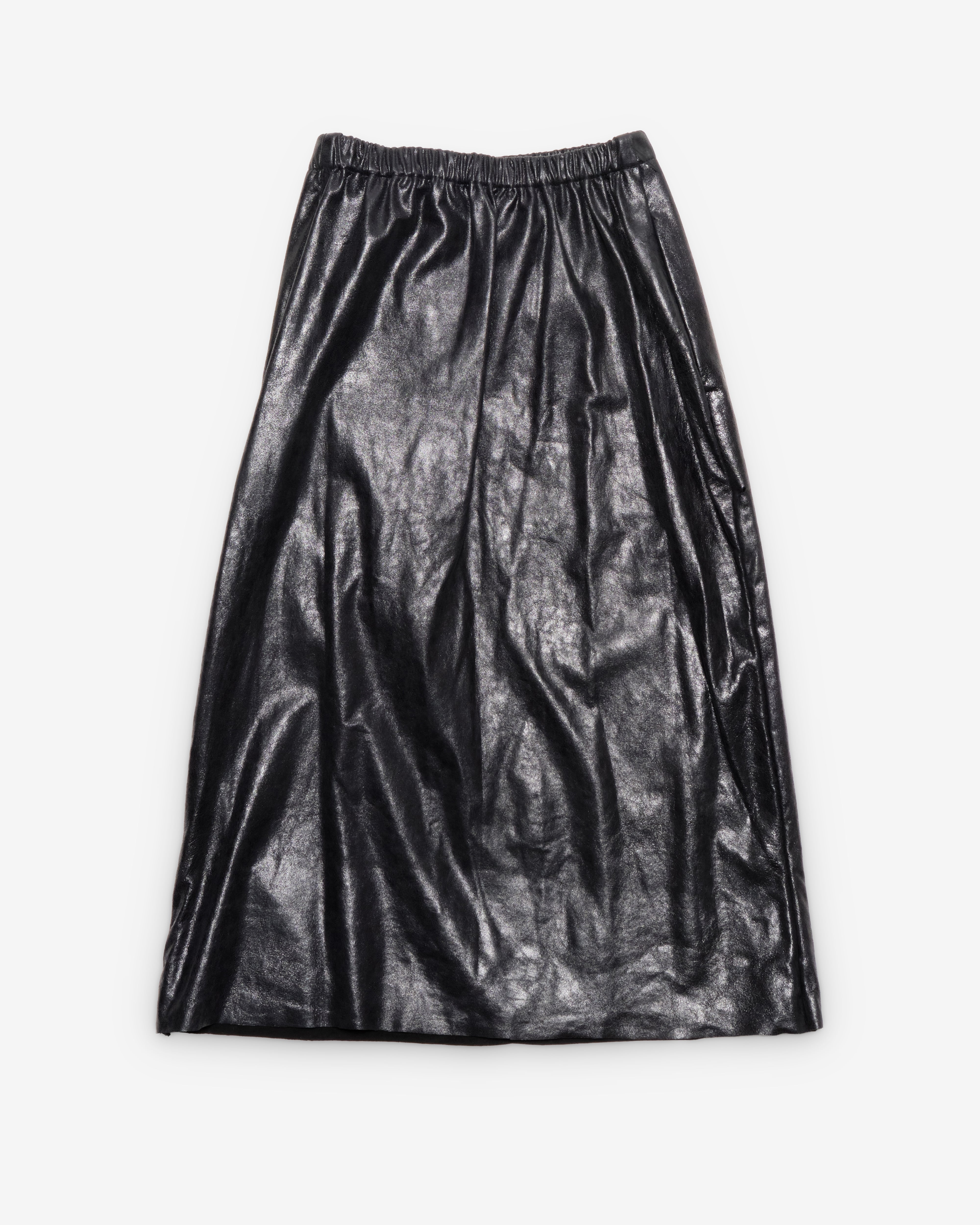 Liberal Youth Ministry: Men's Darko Long Leather Skirt (Black Liberal Youth Ministry: Men's Darko Long Leather Skirt (Black