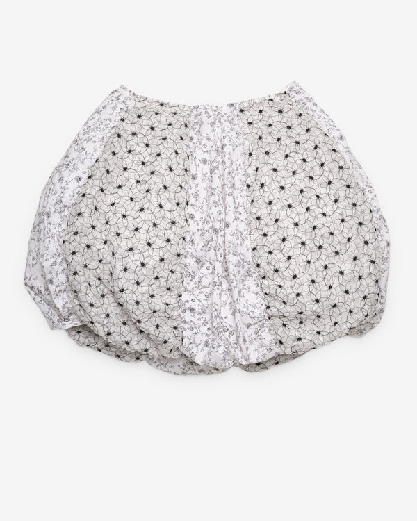 Pauline Dujancourt - Women's Arkadina Hybrid Skirt - (White/Black)