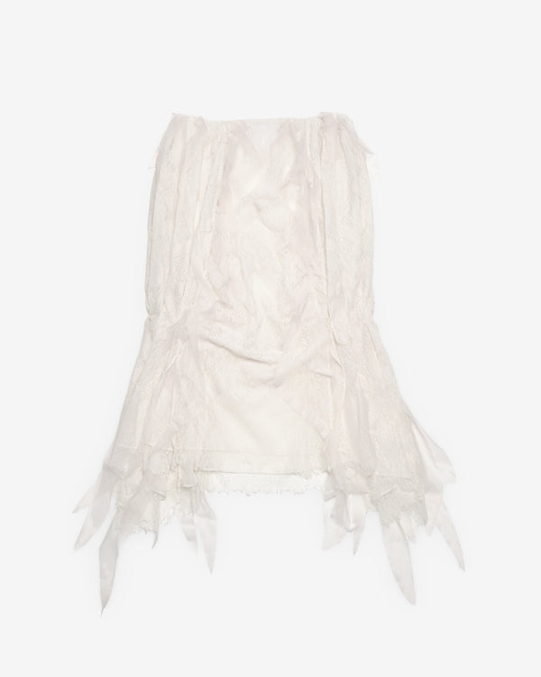 Pauline Dujancourt - Women's Seagull Lace Skirt - (White)