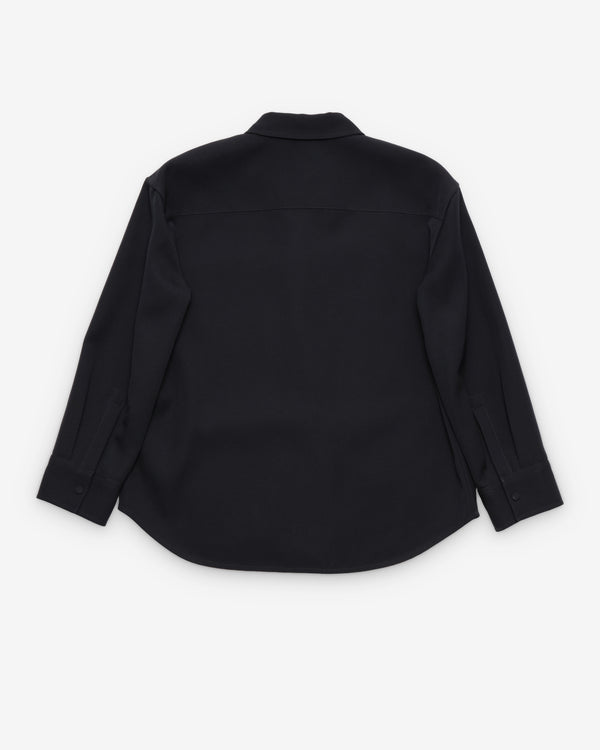 Jil Sander - Women's Ruffled Placket Shirt - (Navy)