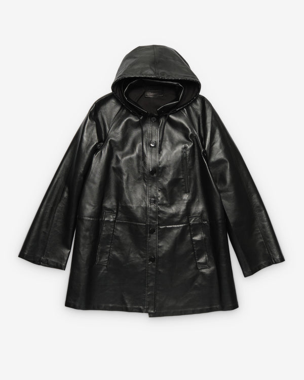 Prada - Women's Leather Caban - (Black)