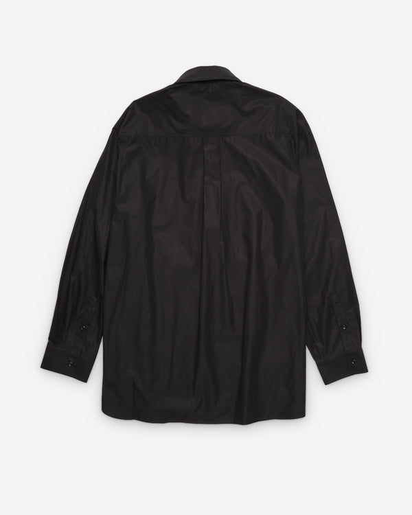 Simone Rocha - Men's Frill Flower Easy Shirt - (Black)