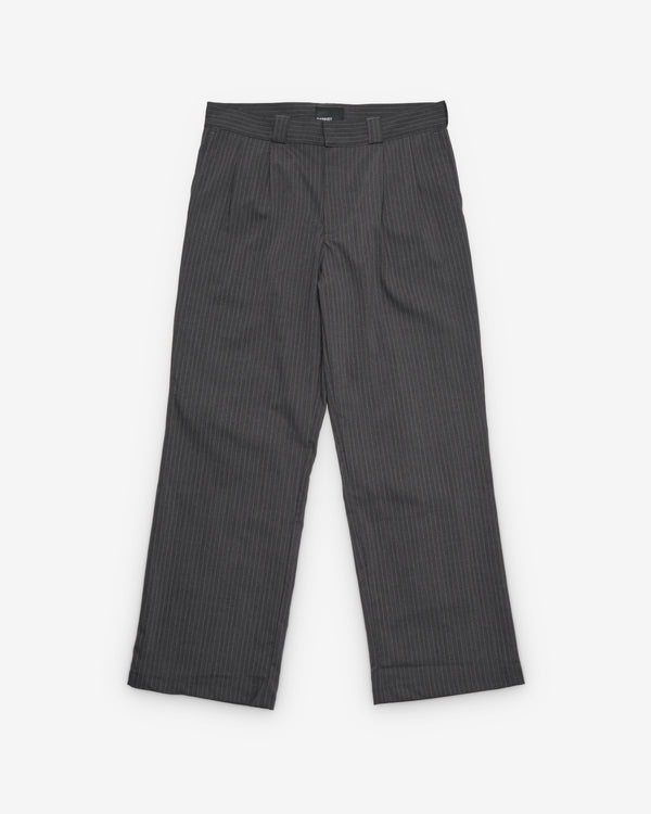 Rassvet - Men's Pinstripe Slacker Chino - (Dark Grey)