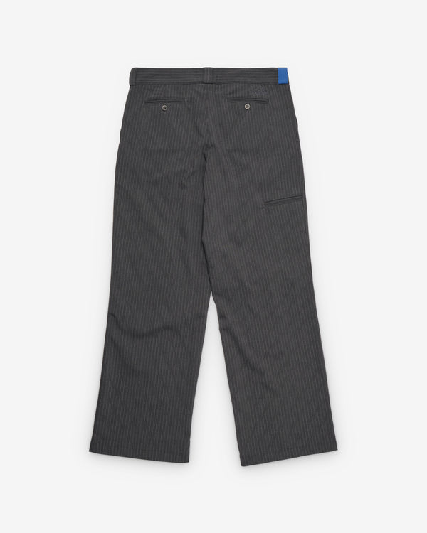Rassvet - Men's Pinstripe Slacker Chino - (Dark Grey)