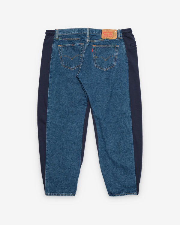 Bless - Women's Overjogging Jeans - (Dark Blue)