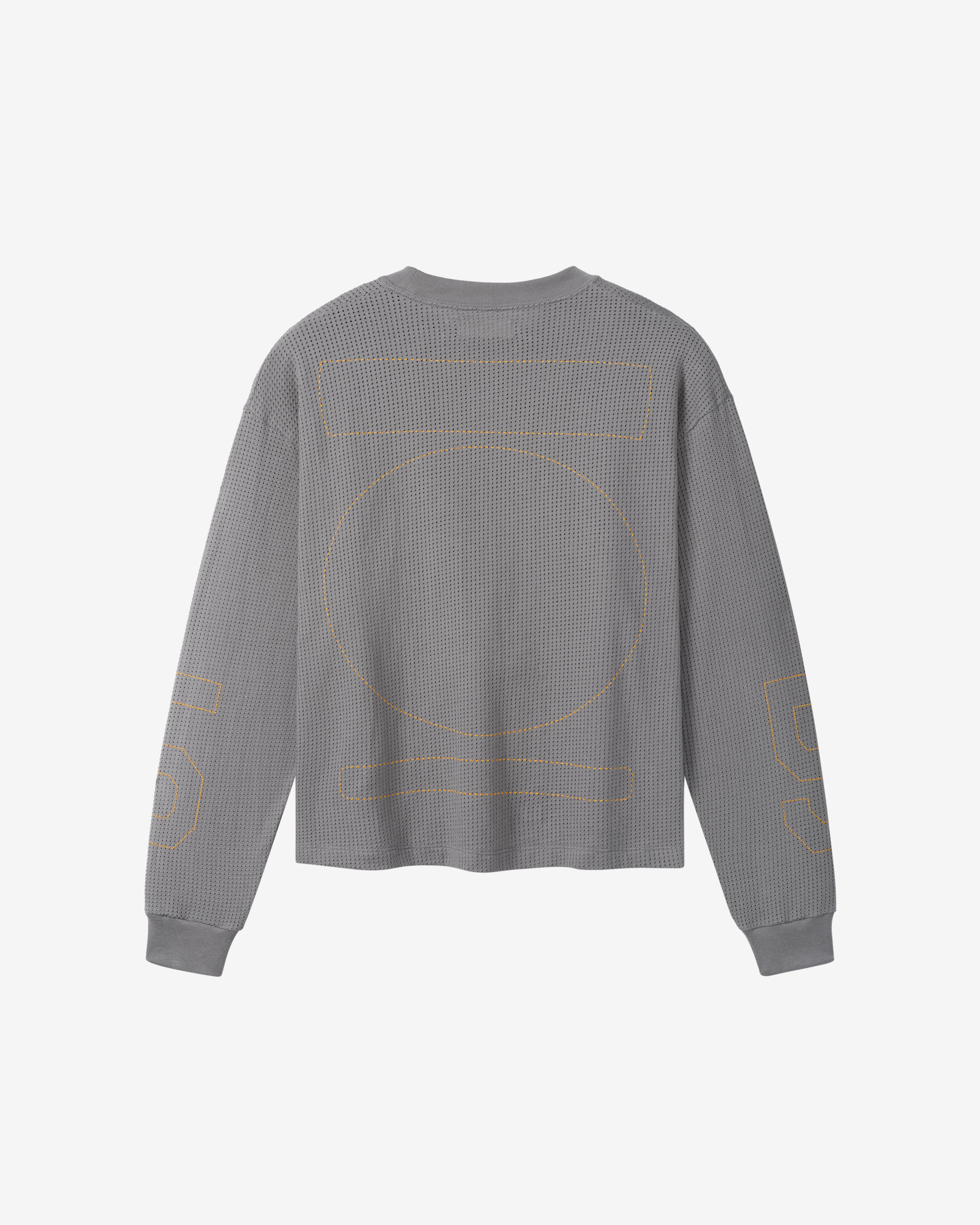 Cherry Los Angeles: Mesh Motors Long Sleeve (Charcoal) | DSMNY E-SHOP
