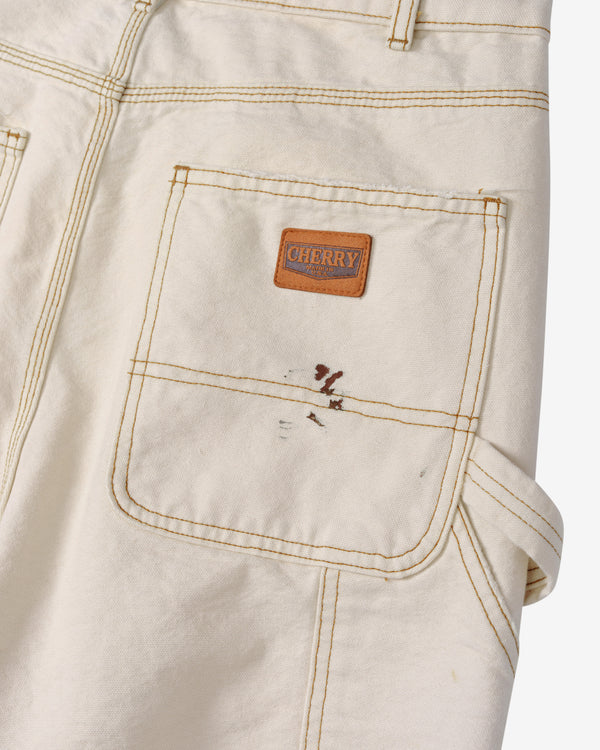 Cherry Los Angeles - Men's Denim Carpenter Pant - (Vintage White)
