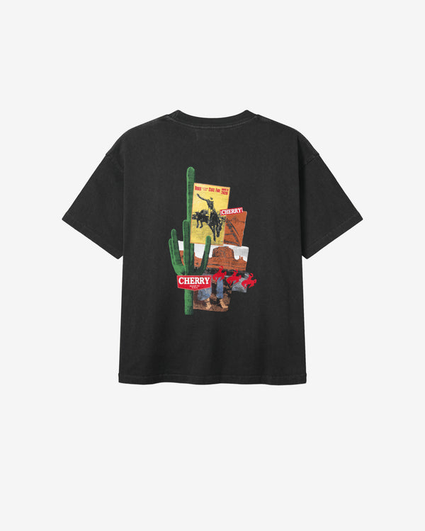 Cherry Los Angeles - Men's Desert Boxy T-Shirt - (Vintage Black)
