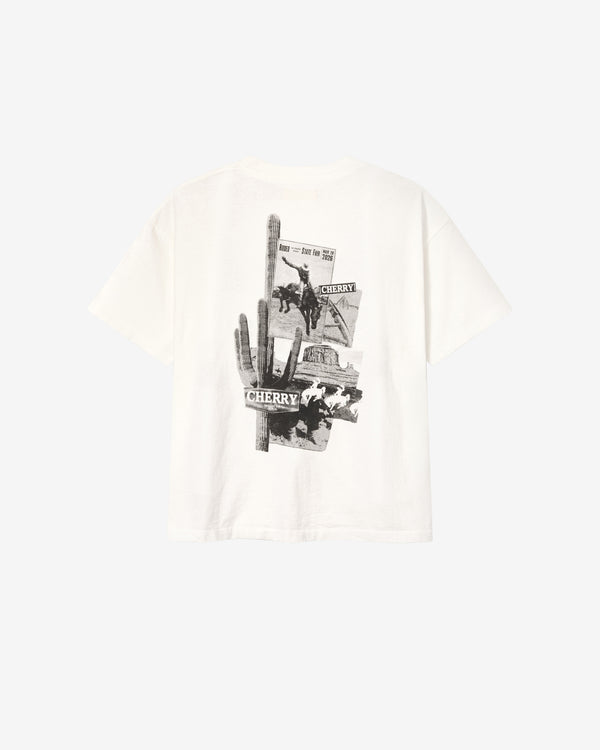 Cherry Los Angeles - Men's Desert Boxy T-Shirt - (Vintage White)
