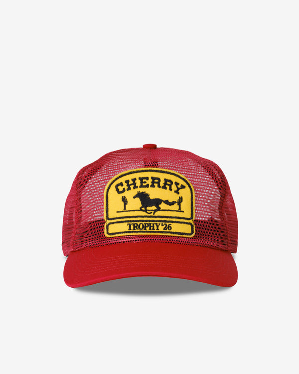 Cherry Los Angeles - Men's Mesh 5 Panel Trucker - (Red)