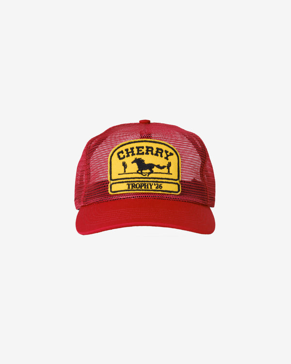 Cherry Los Angeles - Men's Mesh 5 Panel Trucker - (Red)