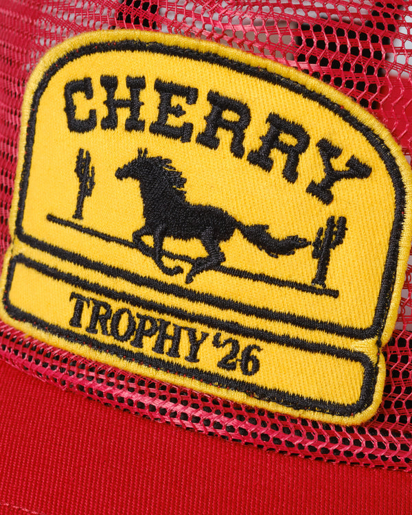 Cherry Los Angeles - Men's Mesh 5 Panel Trucker - (Red)