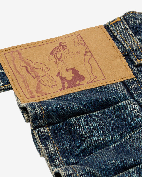 Martine Rose - Women's Denim Apron Skirt - (Blue)