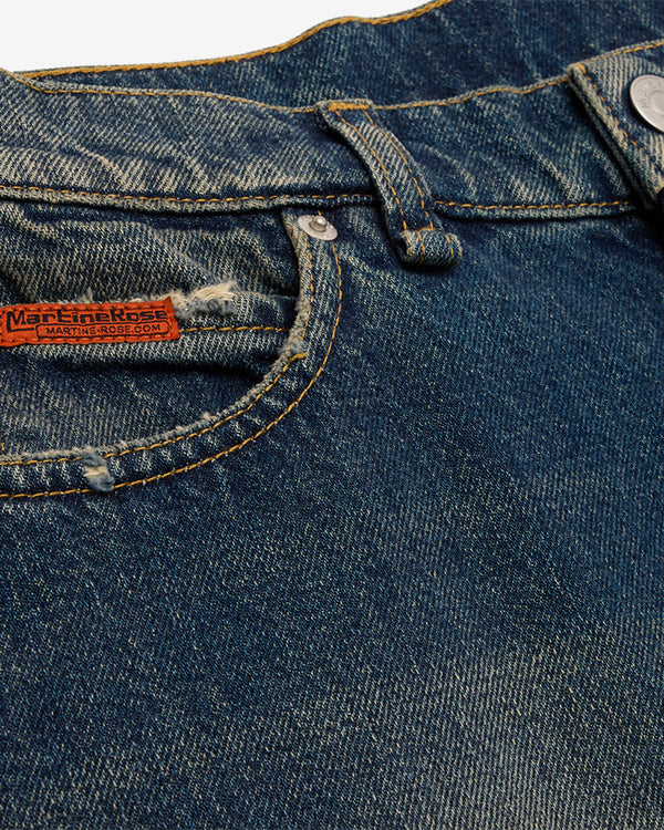 Martine Rose - Women's Denim Apron Skirt - (Blue)