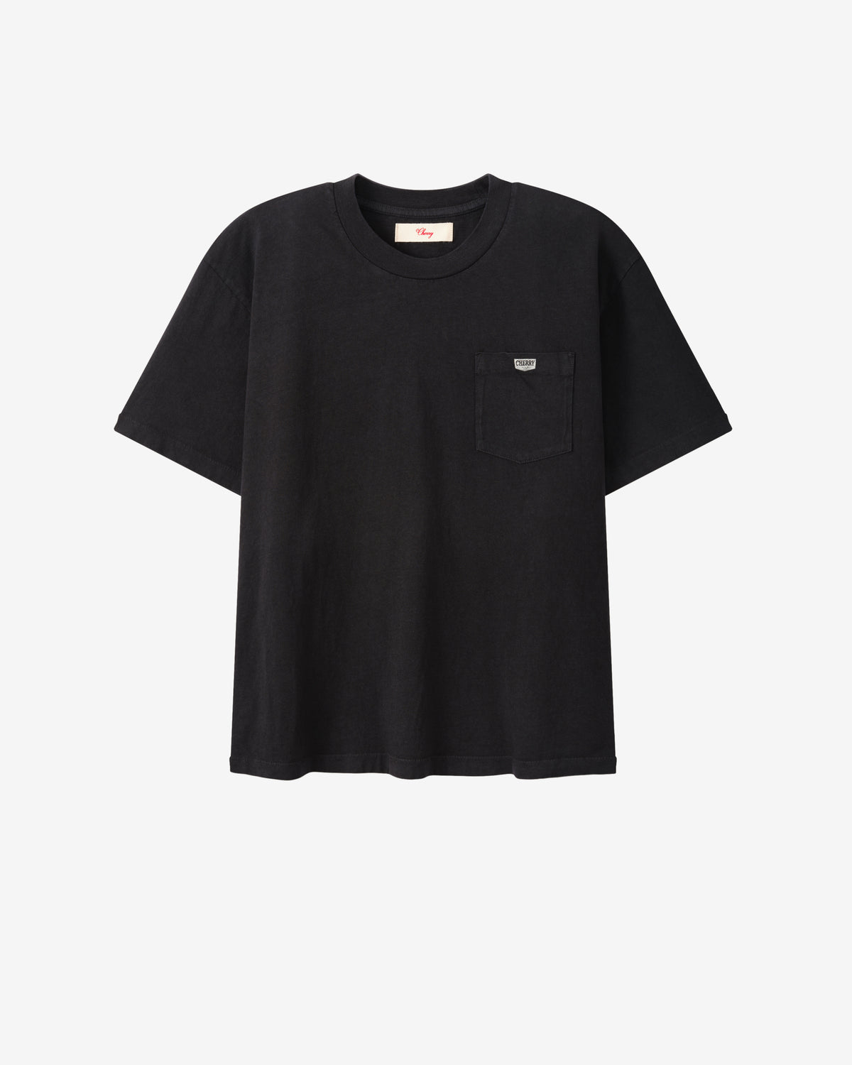 Cherry Los Angeles - Men's Chevron Classic Pocket T-Shirt - (Vintage Black) view 1, Click to Zoom in