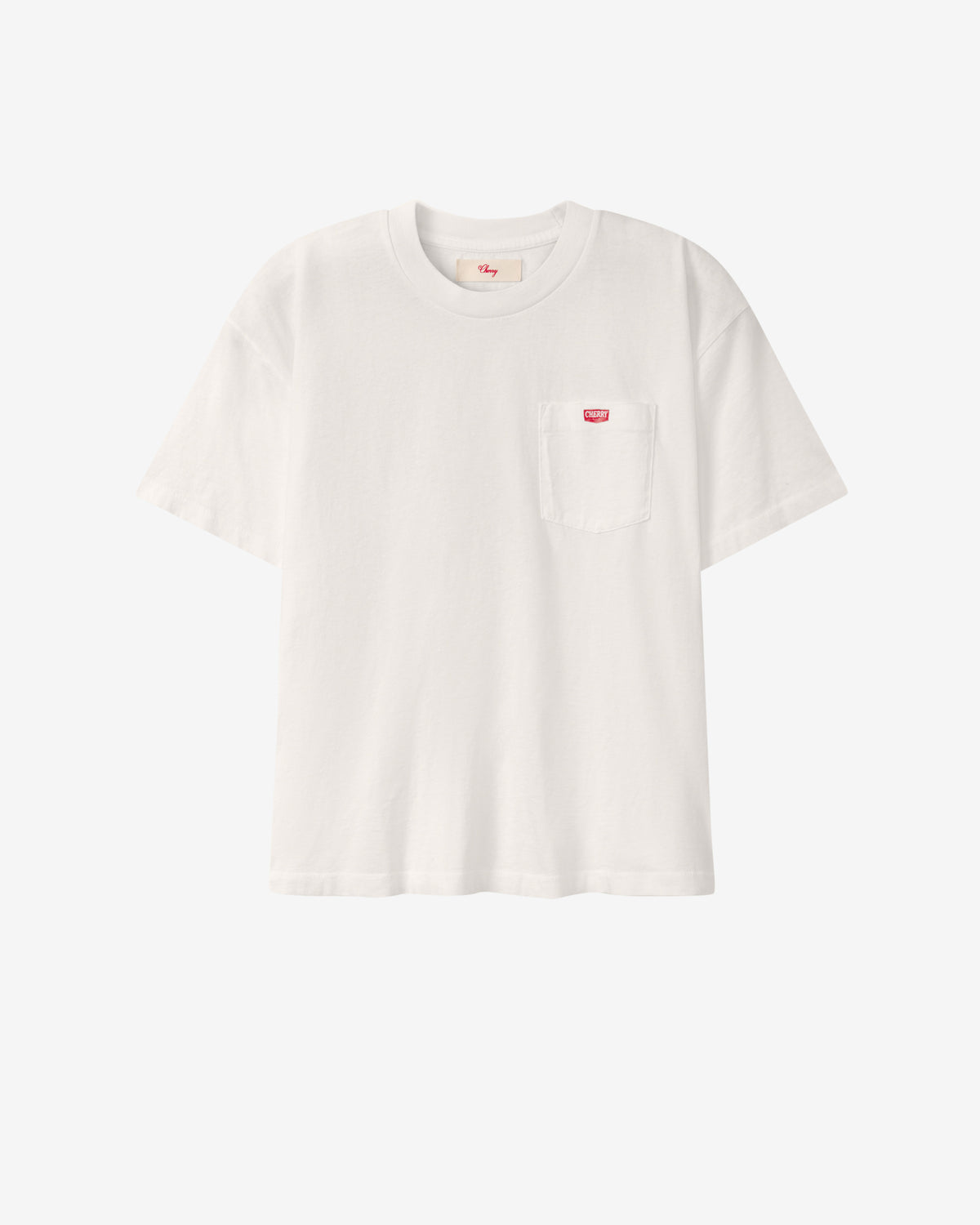 Cherry Los Angeles - Men's Chevron Classic Pocket T-Shirt - (Vintage White) view 1, Click to Zoom in