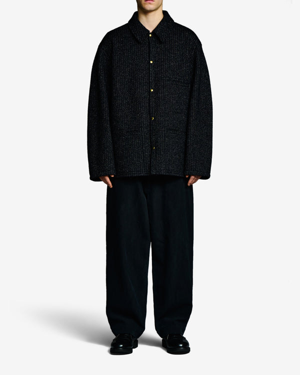 A.Presse - Men's Cashmere Beach Cloth Jacket - (Navy)