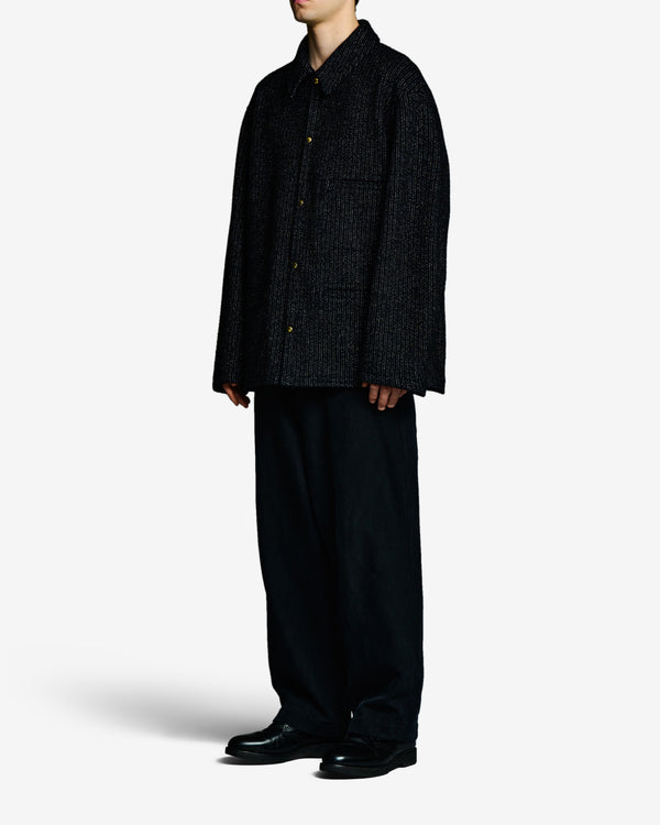 A.Presse - Men's Cashmere Beach Cloth Jacket - (Navy)