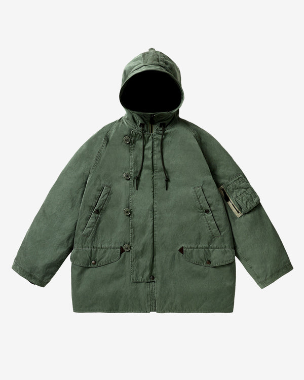 A.Presse - Men's Vintage Silk Custom N3B Flight Jacket - (Sage)