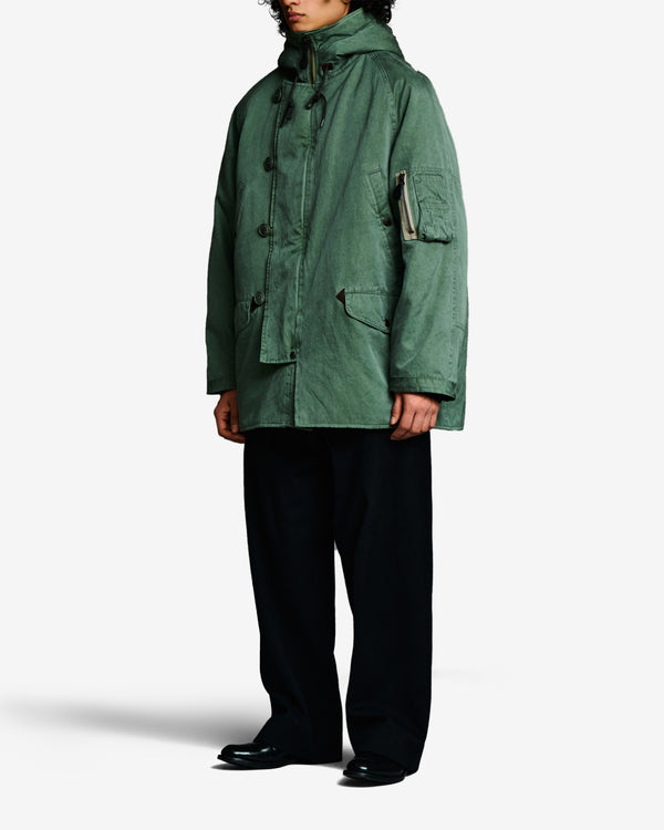 A.Presse - Men's Vintage Silk Custom N3B Flight Jacket - (Sage)